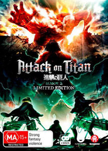 Attack on Titan |Season 2 | Shingeki no kyojin  |   DVD